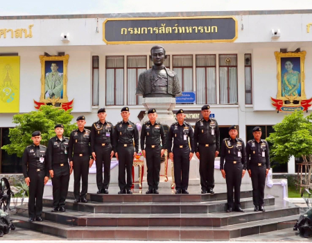 ต้อนรับหัวหน้าคณะทำงานส่วนขับเคลื่อนนโยบายบายผู้บังคับบัญชา