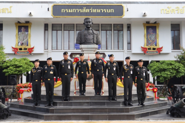 ต้อนรับ เจ้ากรมยุทธโยธาทหารบก และคณะ
